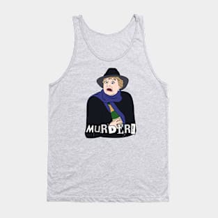 Murder! She Drank Tank Top
